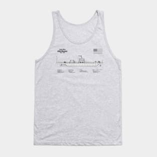 USS Monitor ship. Ironclad of American Civil War - SNDpng Tank Top